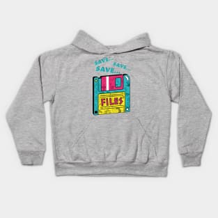 Save files Kids Hoodie